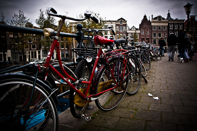 Bicycles in Amsterdam