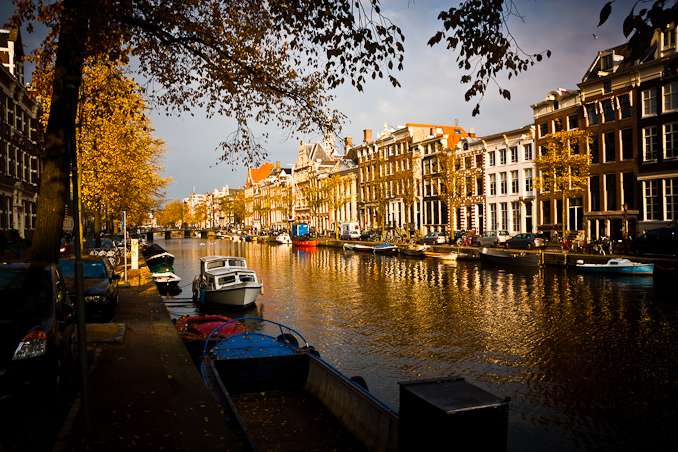 Typical Amsterdam Canal