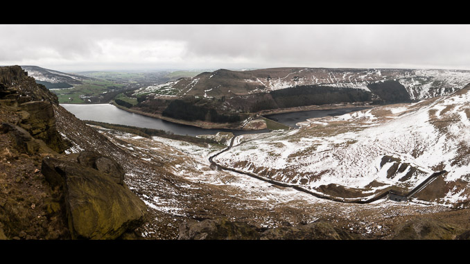 Dovestone Edge Panorama