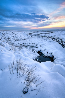 Stream in the Snow