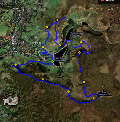 Dovestone Edge Route